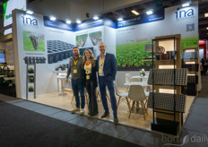 Konstantinos Tsonakis, Sofia Zografou & Serge Pas of Ina Plastics. Soon also at GreenTech Mexico again.