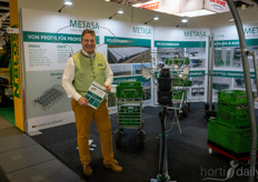 Jorg Amft of Metasa is working on several soft fruit projects.