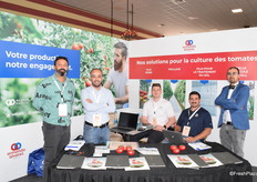 El Mehdi Ait Ali and the Armando Alvarez team, suppliers of platic solutions for horticulture